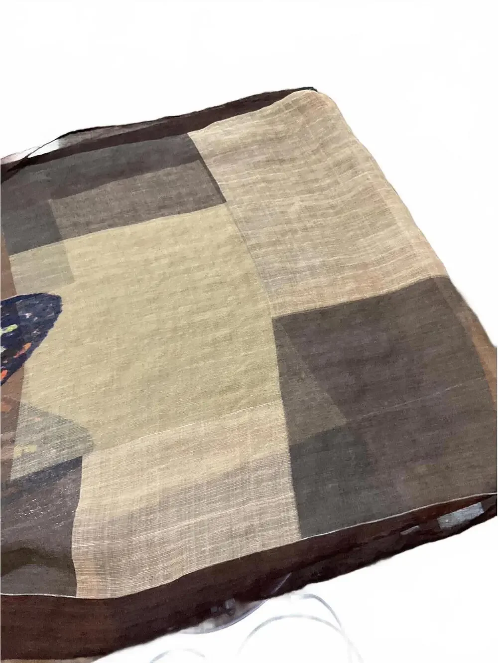 Lightweight Butterfly Print Women's Silk Scarf